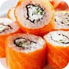 Саке суши с лососем